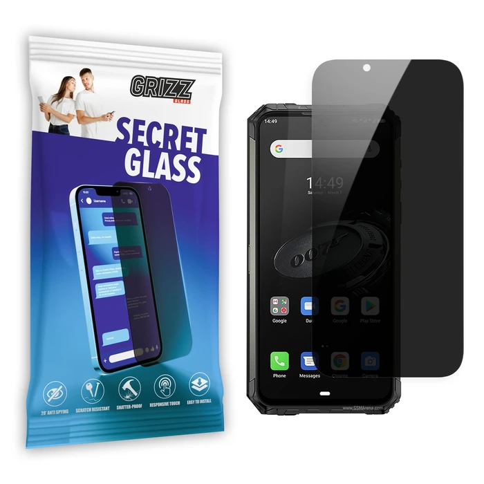 GrizzGlass Matte SecretGlass Ulefone Armor 7e