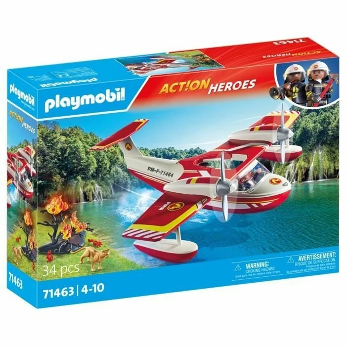 Playmobil City Action Πυροσβεστικό Υδροπλάνο για 4-10 ετών