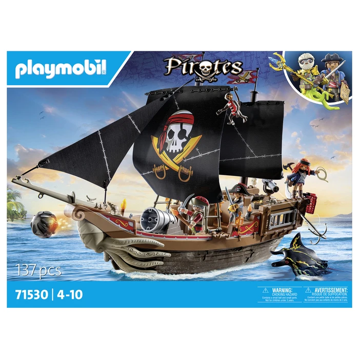 Playmobil 71530 - Μεγάλο Πειρατικό Καράβι