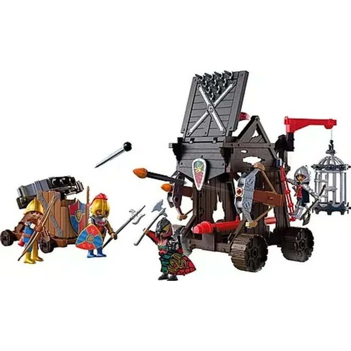 Playmobil Knights Πολιορκητικός Πύργος Ιπποτών Δράκου 72210 - για 4+ ετών