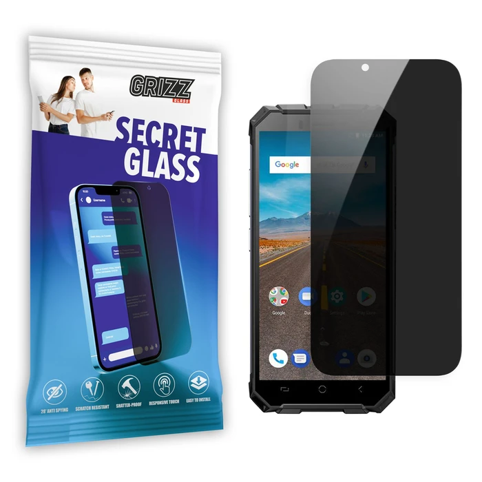 GrizzGlass Matte SecretGlass Ulefone Armor X