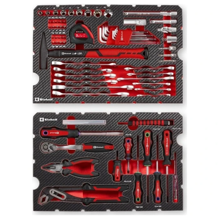 Einhell E-CASE 80 el. - Σετ εργαλείων 80 τεμαχίων με βαλίτσα E-Case