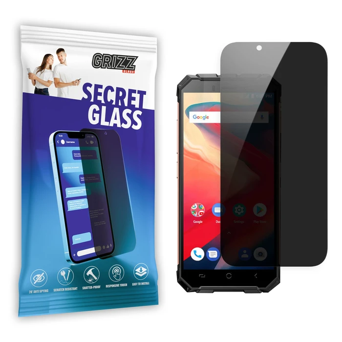 GrizzGlass Matte SecretGlass Ulefone Armor X2