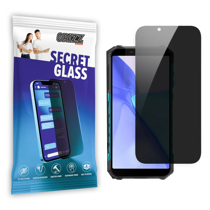 GrizzGlass Matte SecretGlass Ulefone Armor X9 Pro