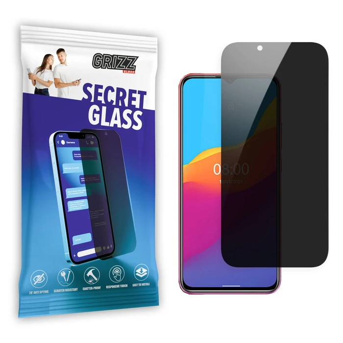 GrizzGlass Matte SecretGlass Ulefone Note 10