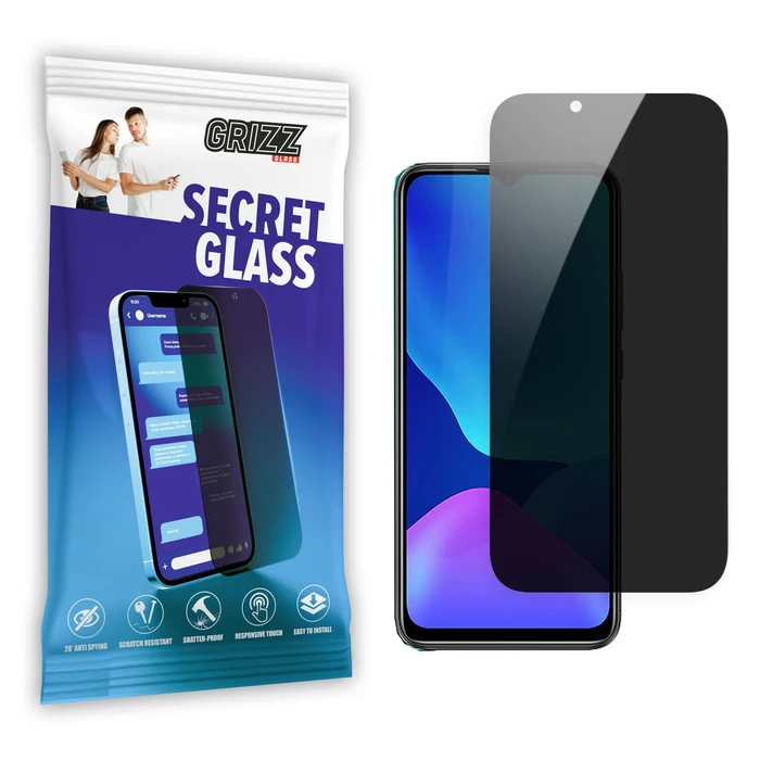 GrizzGlass Matte SecretGlass Ulefone Note 10p