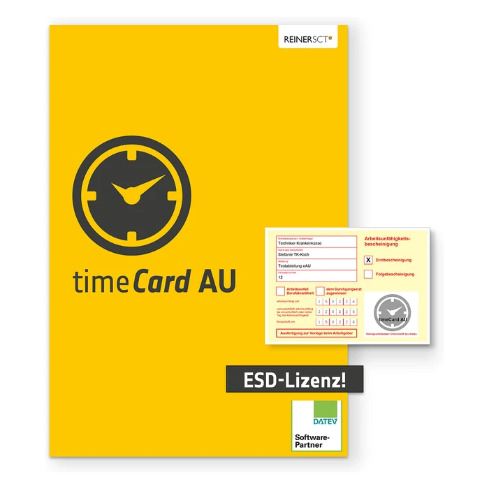Reiner sct timeCard 10 AU Ετήσια Άδεια 10 Υπάλληλοι - ESD