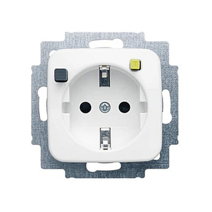 Busch-Jaeger 3120 EUCB-214 FI‑Schukomat Reflex SI (πρίζα SCHUKO με ενσωματωμένη προστασία ρεύματος διαρροής), αλπικό λευκό