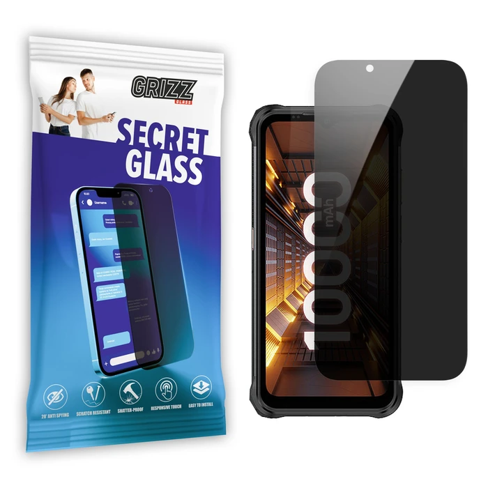 GrizzGlass Matte SecretGlass Ulefone Power Armor 14 Pro