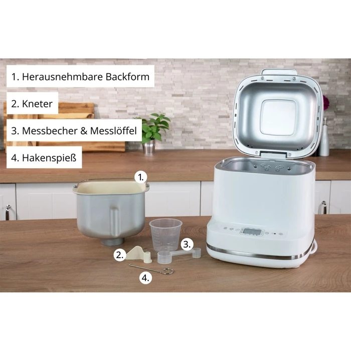Αρτοπαρασκευαστής Unold Bernd Backmeister 68120 550W με χωρητικότητα 1000/1250/1500g