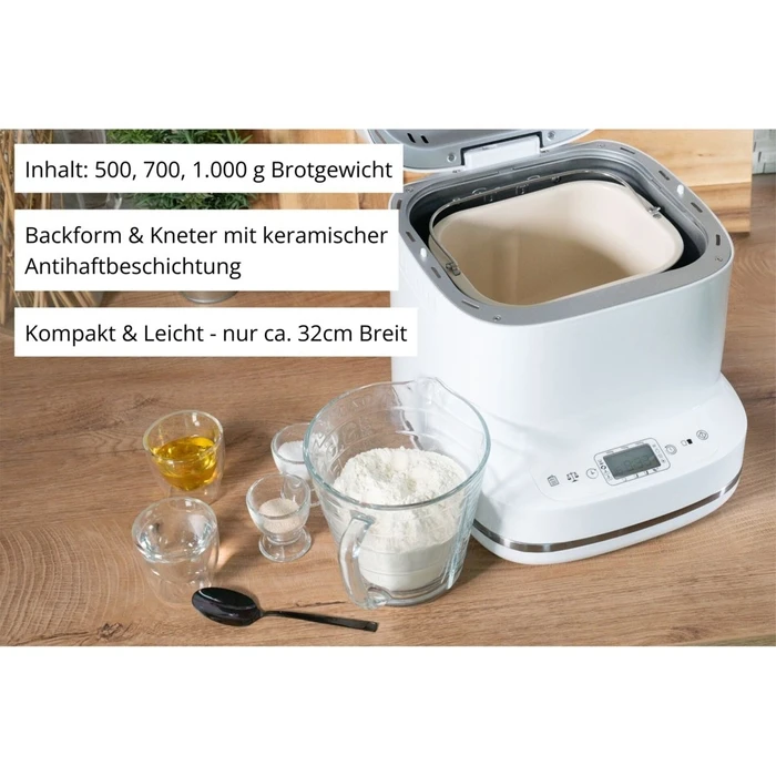 Αρτοπαρασκευαστής Unold Bernd Backmeister 68120 550W με χωρητικότητα 1000/1250/1500g