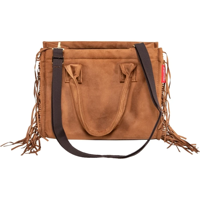 Reisenthel Daily Shopper XS Western - μικρή τσάντα ώμου/χιαστί με φουντίτσες