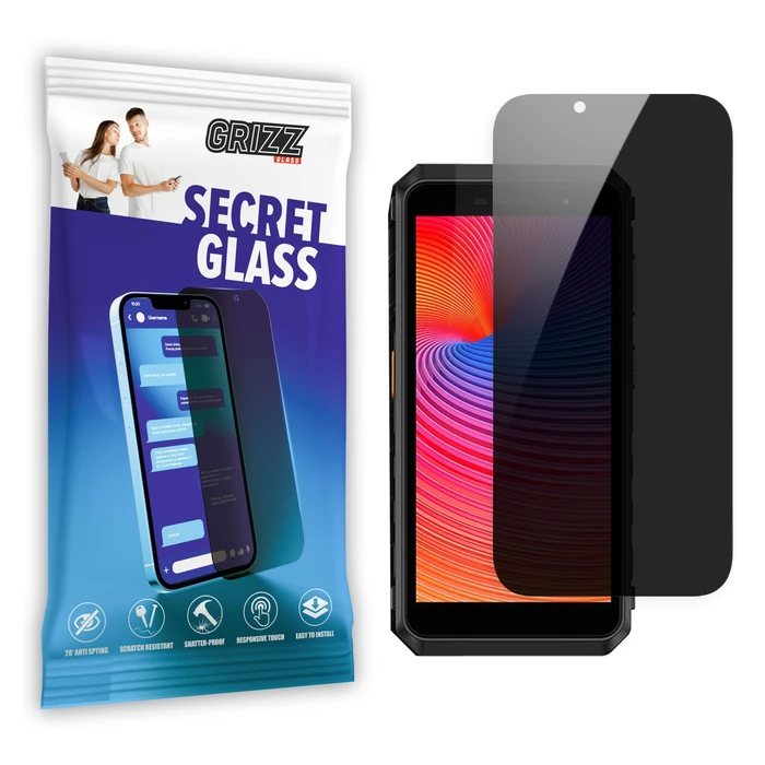 GrizzGlass Matte SecretGlass Ulefone Power Armor X11 Pro