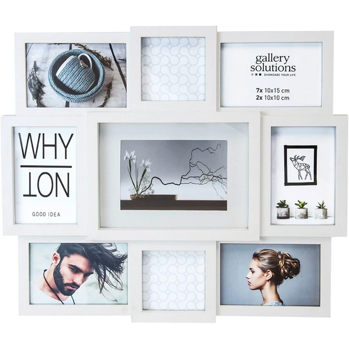 Κορνίζα γκαλερί Nielsen Design Why Not Collage white Resin Gallery 8999333