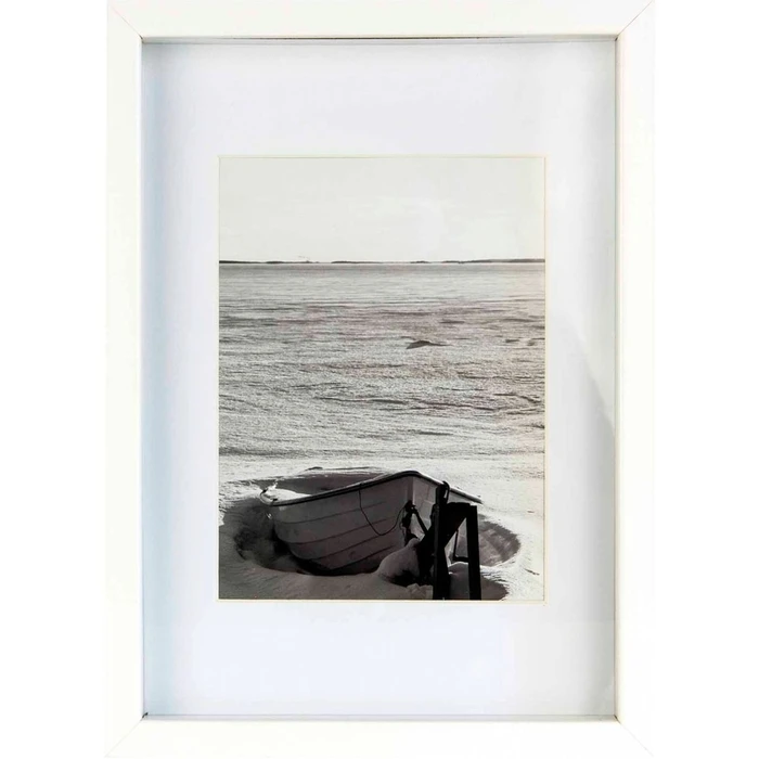 Κορνίζες τοίχου Nielsen Aura white 21x29,7 Wood incl. Passepartout 1121001