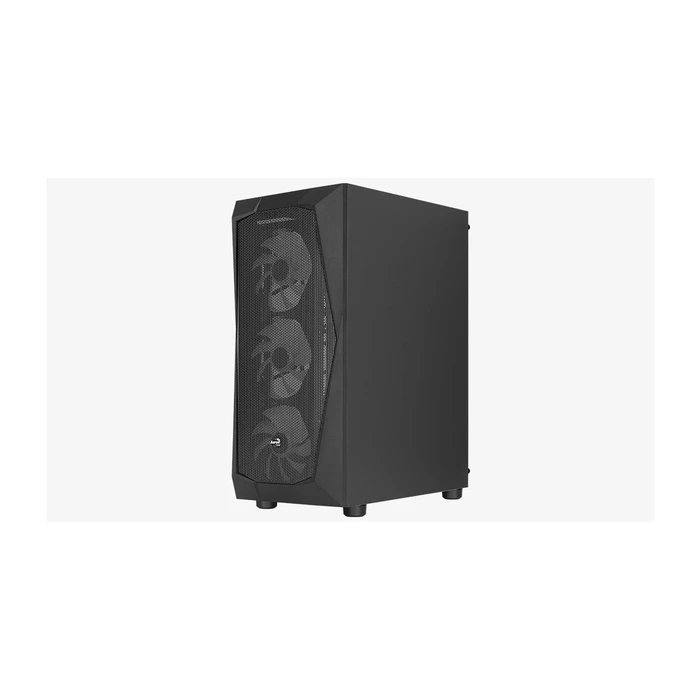 Aerocool Falcon-G-BK-V2 Gaming Midi Tower Κουτί Υπολογιστή (Μαύρο) με Πλευρικό Παράθυρο & RGB