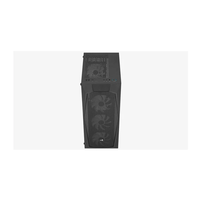 Aerocool Falcon-G-BK-V2 Gaming Midi Tower Κουτί Υπολογιστή (Μαύρο) με Πλευρικό Παράθυρο & RGB