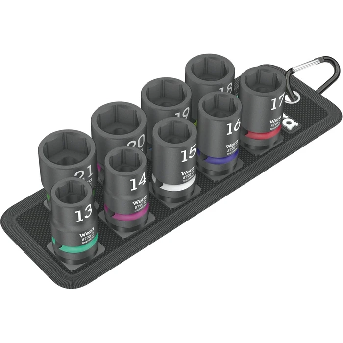 WERA Πρίζες & καστάνιες - WERA Belt C Impaktor 1 socket set