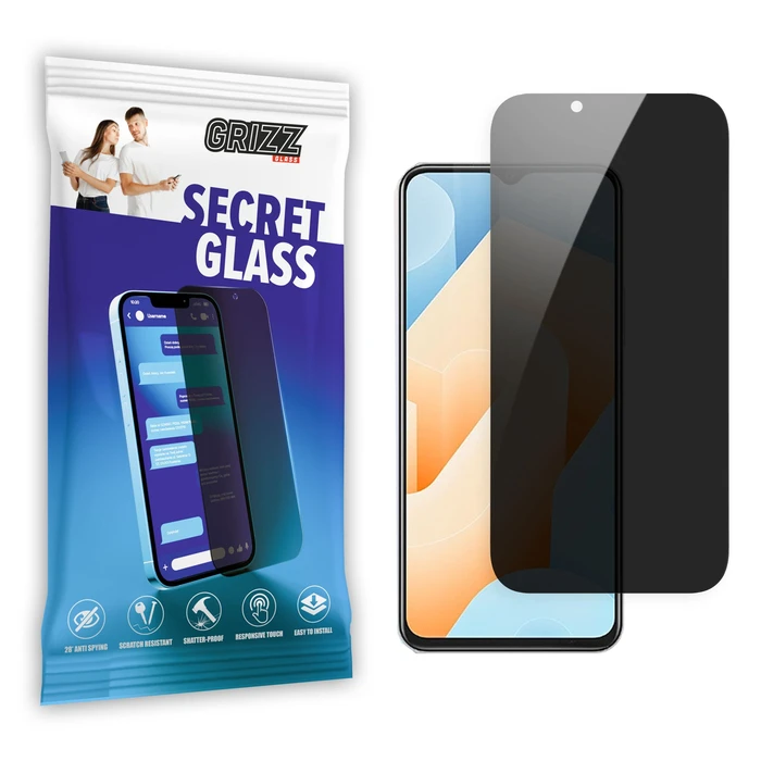 GrizzGlass Matte SecretGlass Vivo IQOO U5e