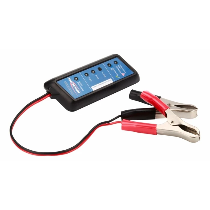 Ελεγκτές μπαταριών ANSMANN PowerCheck 12/24V για αυτοκίνητο με σύνδεση αναπτήρα, tester τάσης 12V/24V