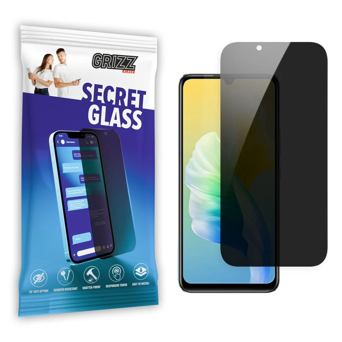 GrizzGlass Matte SecretGlass Vivo S10e
