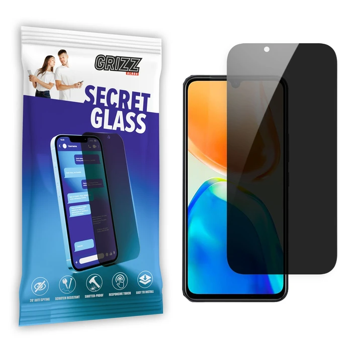 GrizzGlass Matte SecretGlass Vivo V25e