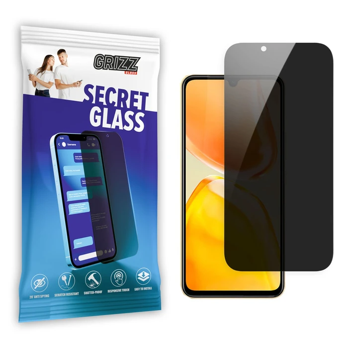 GrizzGlass Matte SecretGlass Vivo X80 Lite