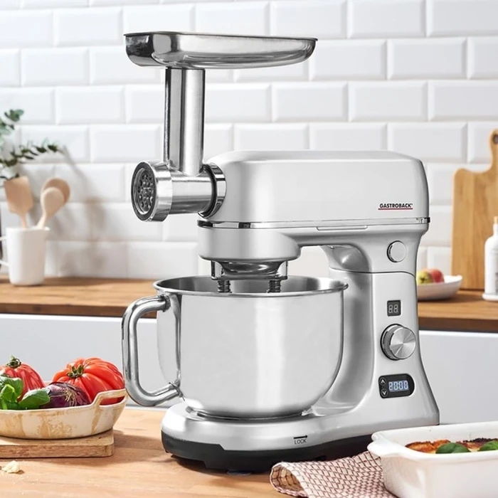 Gastroback 40977 - Ρομποτική Κουζινομηχανή / Stand Mixer 5L 600W