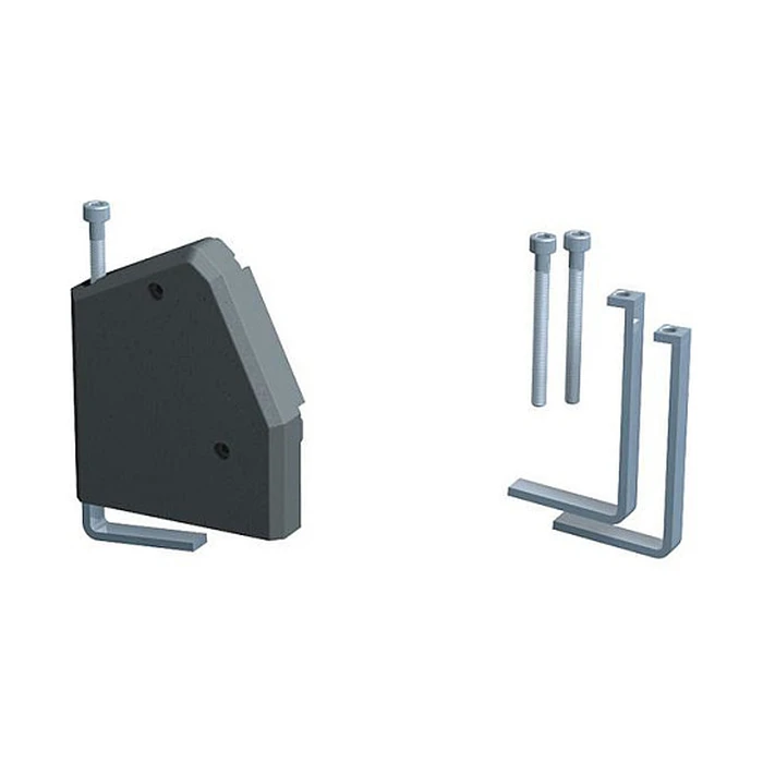 Bachmann DESK mounting bracket set for tabletop thickness 50–80 mm (MPN 930.180)