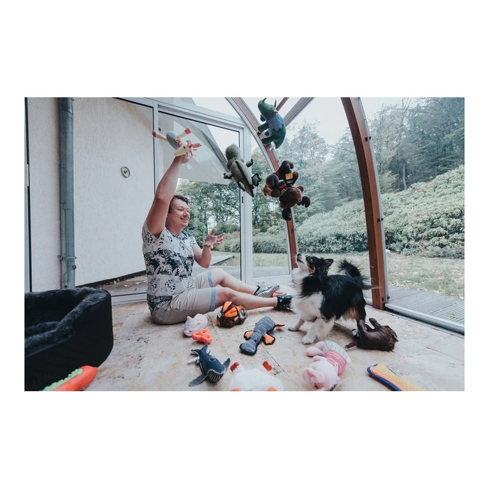 Παιχνίδια για Σκύλους Hunter Togh Toys Καφέ Μαϊμού