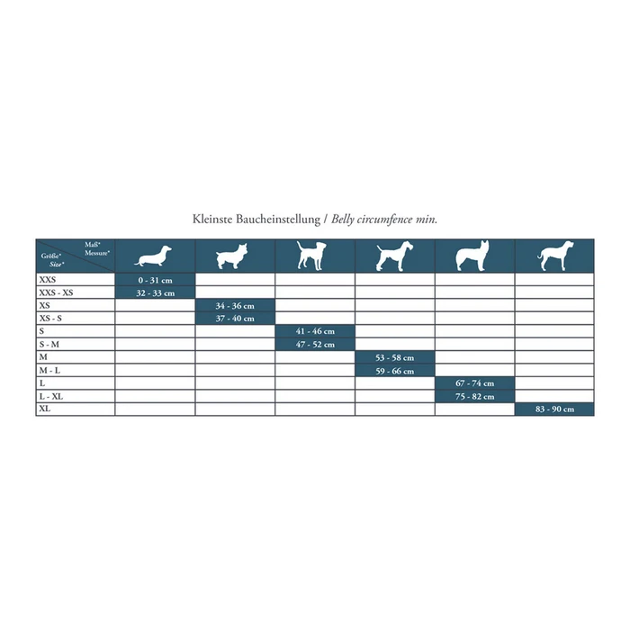 Σαμαράκι Σκύλου Hunter Hilo Comfort 55-60 cm Μέγεθος M Τυρκουάζ