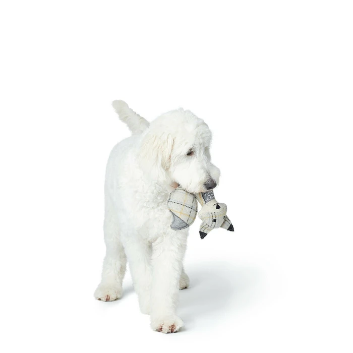 Βελούδινο Ζωάκι για Σκύλους Hunter Μπεζ Αλεπού