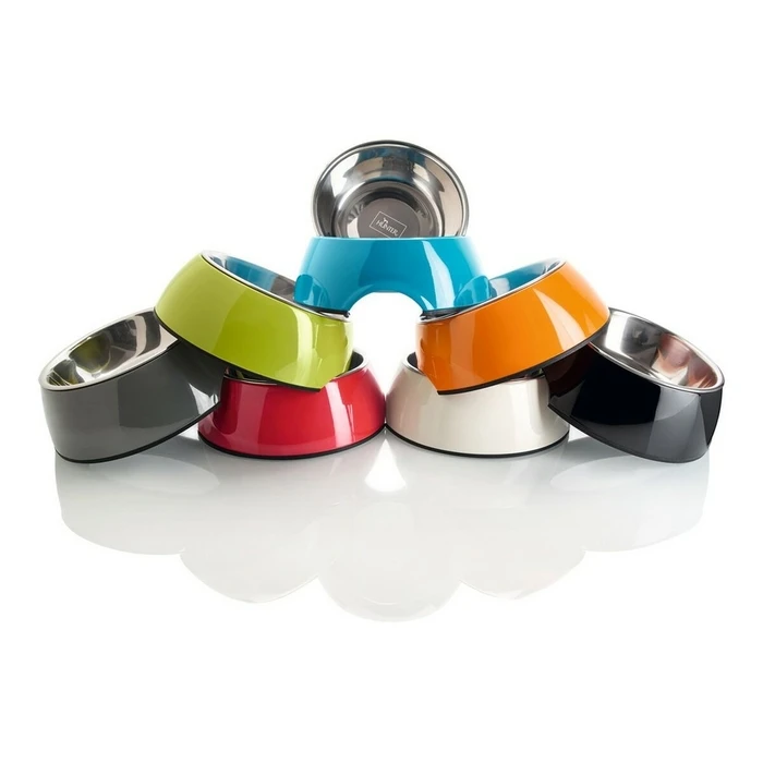 Ταΐστρα Σκύλων Hunter Ανοξείδωτη Μαύρη (14,5 x 14,5 x 7 cm)