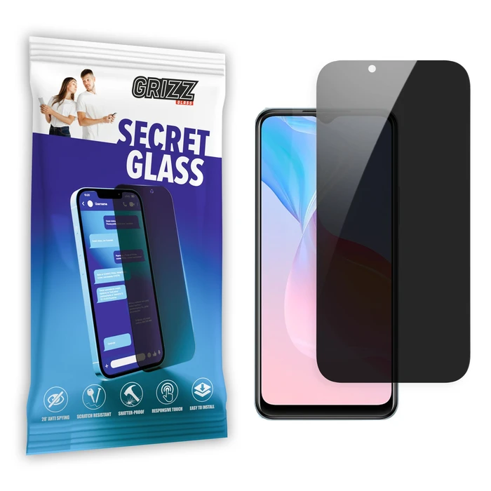 GrizzGlass Matte SecretGlass Vivo Y21A
