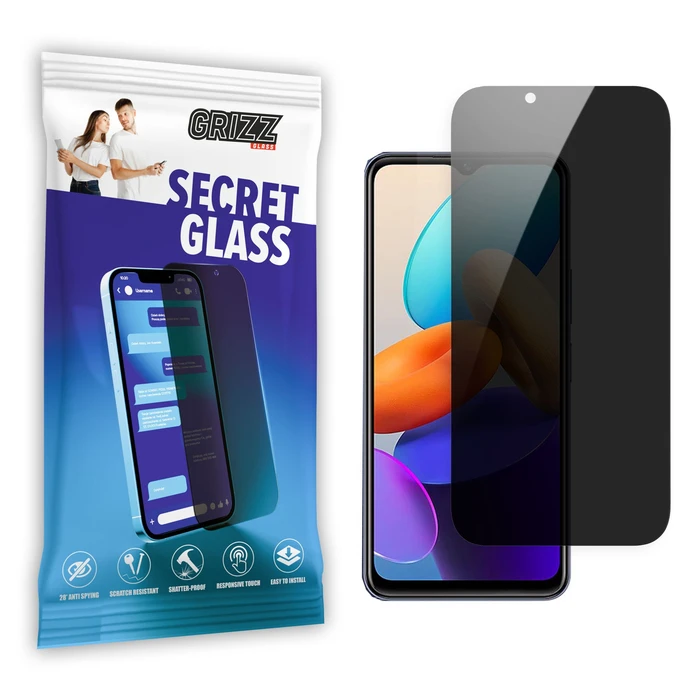 GrizzGlass Matte SecretGlass Vivo Y22s