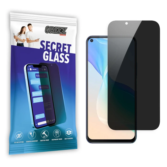 GrizzGlass Matte SecretGlass Vivo Y50T
