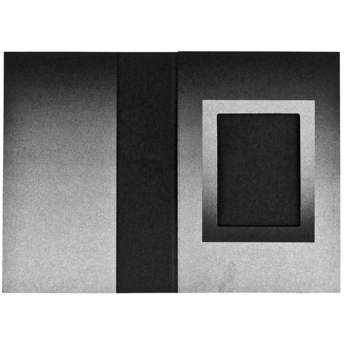 Πλαίσια φωτογραφίας διαβατηρίου Daiber 1x100 μαύρο/ασημί 31x42 mm