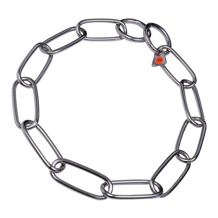 Κολλάρο Σκύλου Hs Sprenger Ασημί Μακρή Σύνδεσμοι (55 cm)