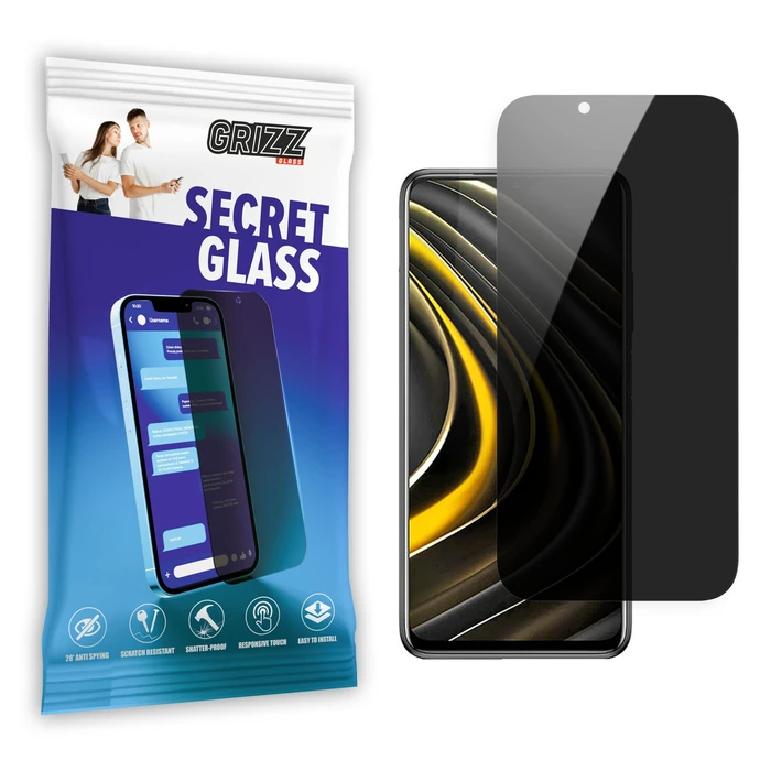 GrizzGlass Matte SecretGlass Xiaomi POCO M3