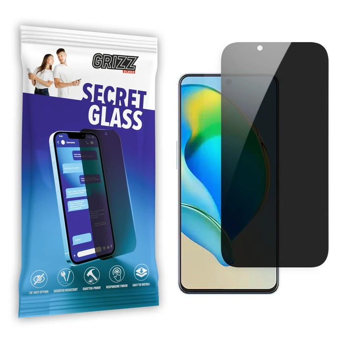 GrizzGlass Matte SecretGlass ZTE Axon 40 SE