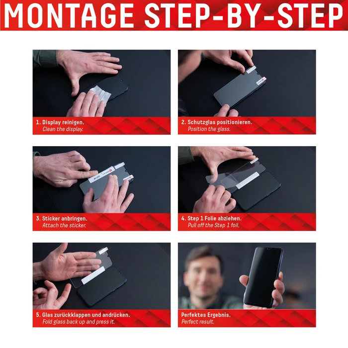 Screen Protector E.V.I. DISPLEX Real Glass iPhone 13/13 PRO/14