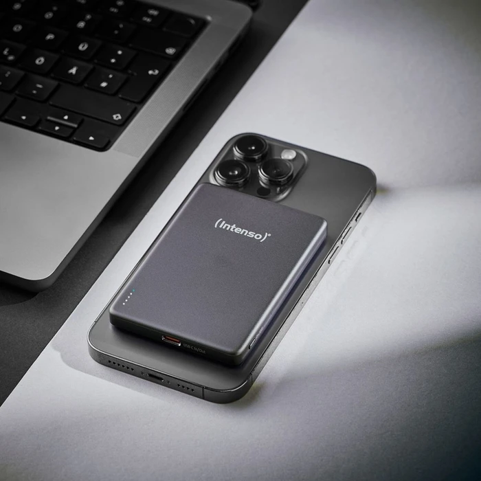 Powerbank Intenso MW5000 γκρι 5000 mAh magnetic wireless