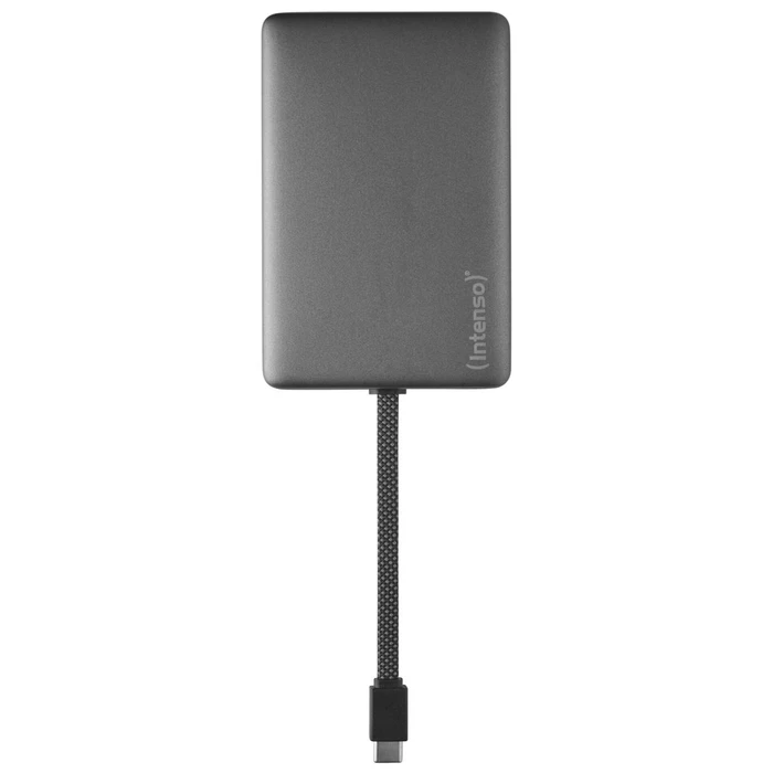 Powerbank Intenso MC10000 Black 10000 mAh Magnetic με Μεταλλικό Δακτύλιο