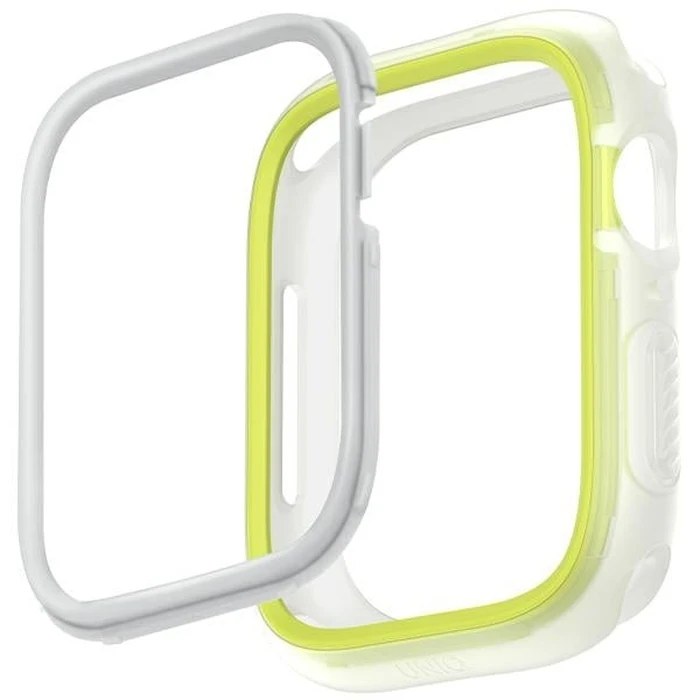 UNIQ Moduo case Apple Watch 4/5/6/7/SE/8/9 44/45mm lime-white