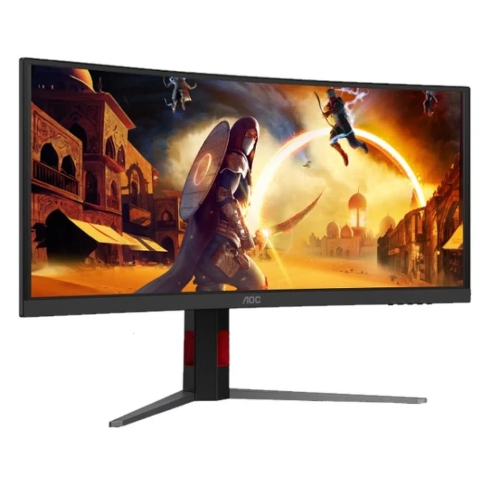 AOC CU34G4CA 34" Καμπύλη Gaming Οθόνη UWQHD 180Hz Fast VA