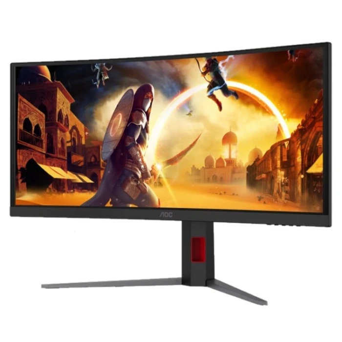 AOC CU34G4CA 34" Καμπύλη Gaming Οθόνη UWQHD 180Hz Fast VA