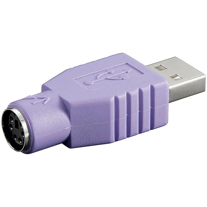 Goobay Μετατροπέας USB-A male σε PS/2 female Μωβ