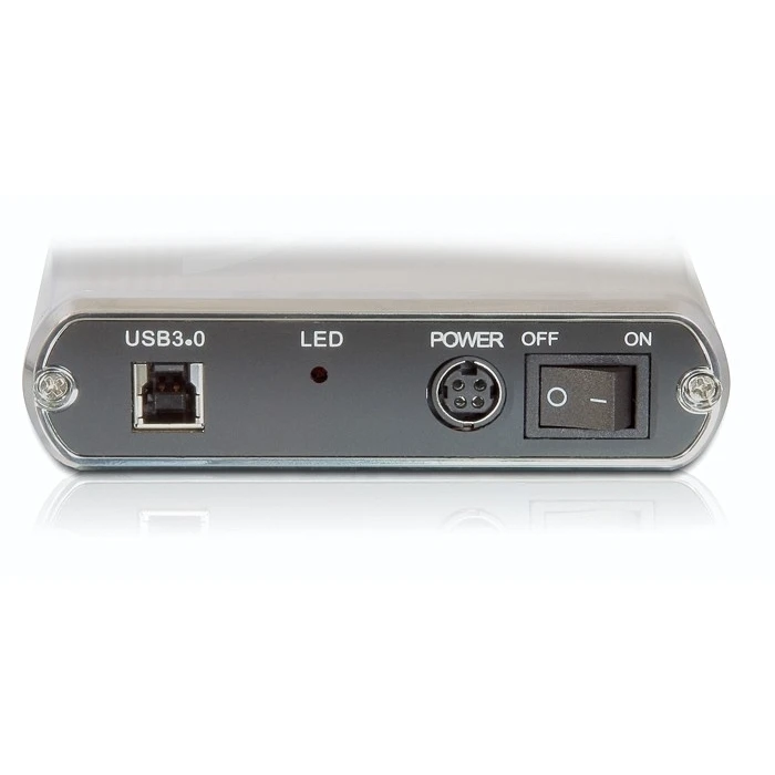 Metatropes Delock Hard Drive Enclosure 3.5 SATA III to USB 3.0 Silver