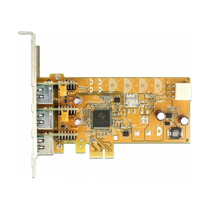 Delock PoweredUSB PCI Express x1 Κάρτα - 3 x 12 V