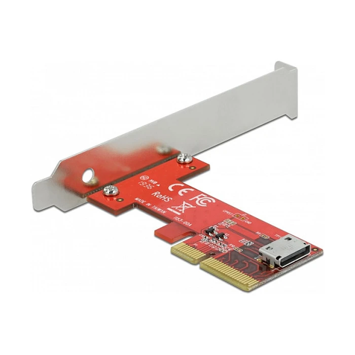 Delock PCI Express x4 κάρτα σε 1 x εσωτερικό OCuLink SFF-8612 - Low Profile